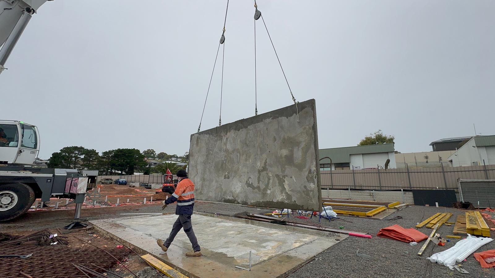 Tilt-up panel construction